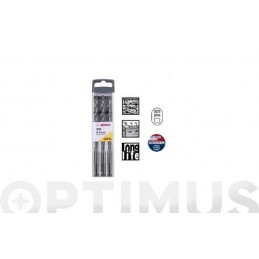 BROCA SDS-PLUS 8 MM 3 UDS