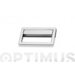 TIRADOR METALICO CROMO MATE