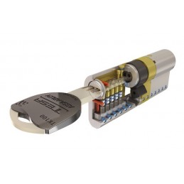 CILINDRO TK100 NIQUEL LLAVE...