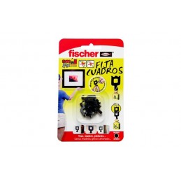 FIJA CUADROS 8 UDS NEGRO