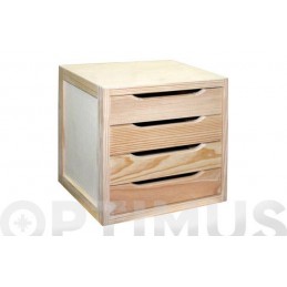 CAJONERA PINO NATURA  4...