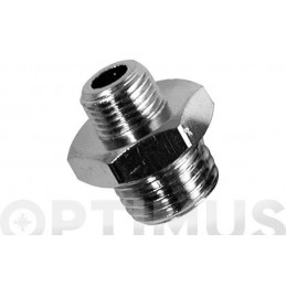 EMPALME ROSCA M-M 2 UDS 1/8"