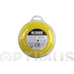 HILO NILON CUADRADO  2,4 MM...