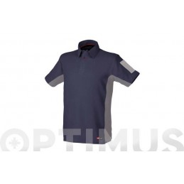 POLO STRETCH AZUL TALLA M