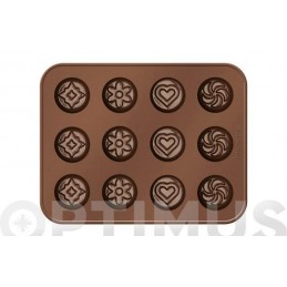 MOLDE BOMBONES CHOCO SURTIDOS
