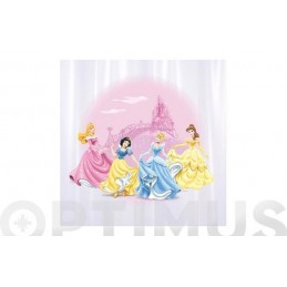 CORTINA BAÑO PVC PRINCESAS...