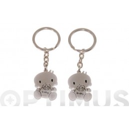 LLAVERO DUO BEBES