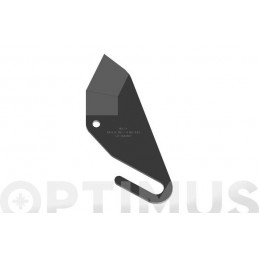 CUCHILLA INOX C/ TEFLON 35...