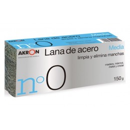 LANA ACERO MEDIA BOBINA 150 GR