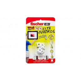 FIJA CUADROS 8 UDS BLANCO