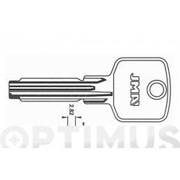 LLAVE SEGURIDAD LATON...