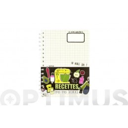 LIBRETA RECETAS A5