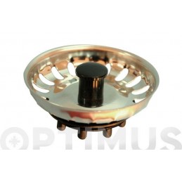 TAPON DE FREGADERA TEKA CROMO
