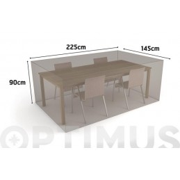 FUNDA MESA RECTANGULAR + 4...