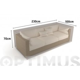 FUNDA SOFA 3 PLAZAS VISON...