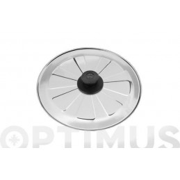 TAPA GIRATORTILLAS INOX 30 CM