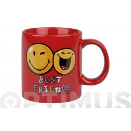 MUG CERAMICA SMILEY 330 ML...