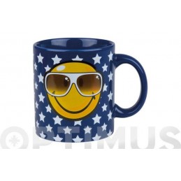 MUG CERAMICA SMILEY 330 ML...