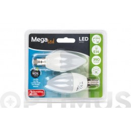 BOMBILLA LED VELA (PACK 2...