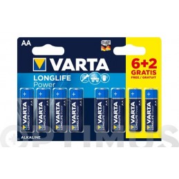 PILA ALCALINA LONG LIFE...