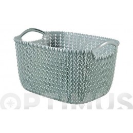 CESTA RECTANGULAR KNIT S...