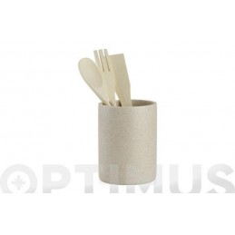 BOTE CON UTENSILIOS COCINA...