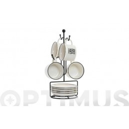 TAZAS CAFE/CORTADO SET 4 U...
