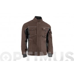 CHAQUETA FLEX MARRON TALLA M