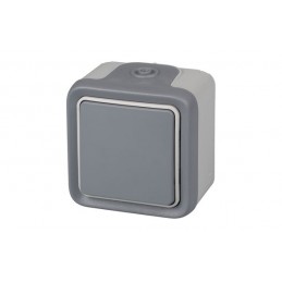 PULSADOR SUPERFICIE GRIS...