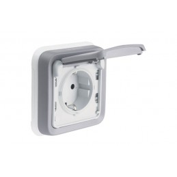 BASE SCHUKO EMPOTRAR GRIS...