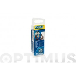 OJAL LATON  8 MM 25 UDS...