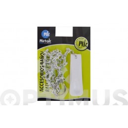 TIRADOR WC PLANO BLANCO