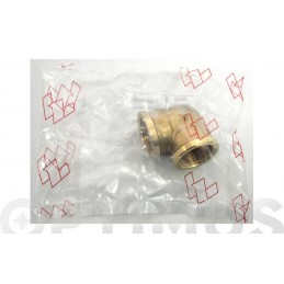 CODO HEMBRA LATON 1"