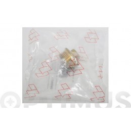 TAPON ROSCA MACHO LATON 3/8"