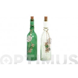 BOTELLA LED CRISTAL...
