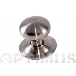 POMO PUERTA 70 MM LISO INOX