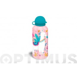 BOTELLA ALUMINIO LLAMA 500 ML