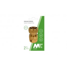 CONECTOR RAPIDO LATON 15 MM