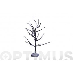 ARBOL METALICO CON LEDS 60 CM
