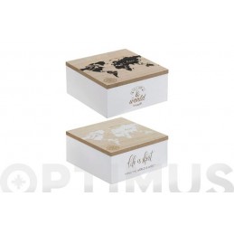 CAJA MADERA MULTIUSOS  15 X...