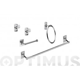 JUEGO DE BAÑO 5 PIEZAS B-LABEL