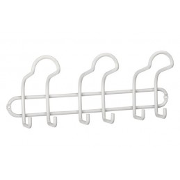 COLGADOR 3 GANCHOS BLANCO