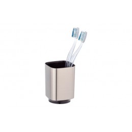 VASO PORTACEPILLO PLATEADO...
