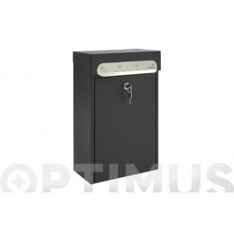 BUZON PAQUETERIA BIGEN NEGRO