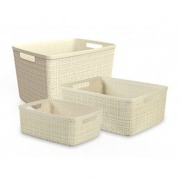 CESTA RECTANGULAR JUTE 20L...