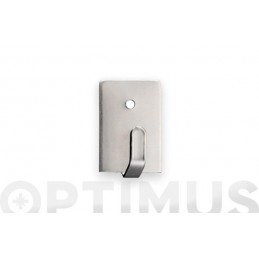 COLGADOR ADHESIVO INOX 4 UDS