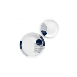 VAJILLA 18 PZAS PORCELANA...