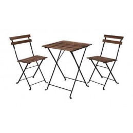 MESA MADERA METAL + 2...