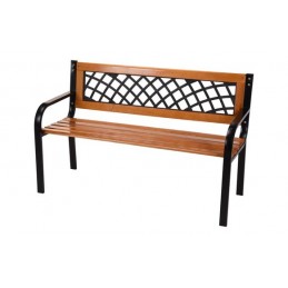 BANCO JARDIN HIERRO MADERA
