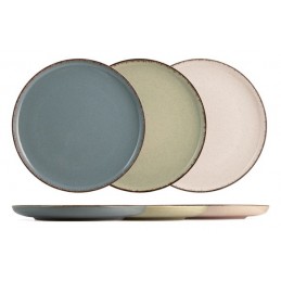PLATO PORCELANA PEARL VERDE...